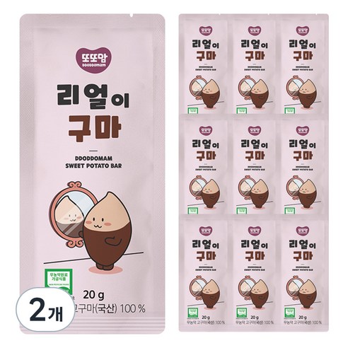 또또맘 리얼이구마, 200g, 1개