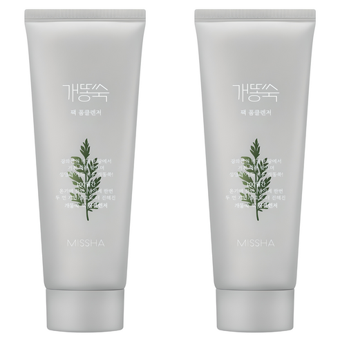 미샤 개똥쑥 팩 폼 클렌저, 150ml, 2개