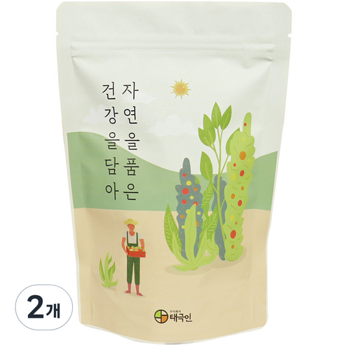자연닮음 국산 볶은 무말랭이 차, 300g, 1개입, 2개