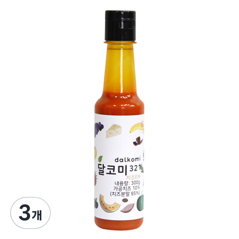 딜리셔스마켓 액상향료 달코미 치즈em, 300g, 3개