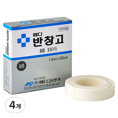메디코리아 면반창고, 1개입, 4개