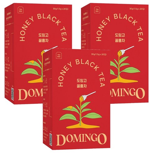 도밍고 꿀홍차, 1.5g, 20개입, 3개