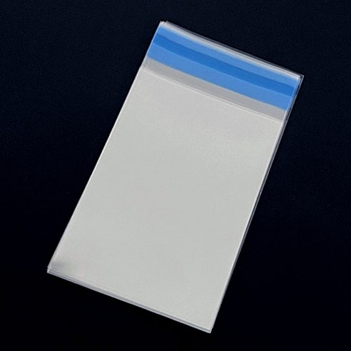 그린비닐 접착식 투명 OPP 봉투, 200개