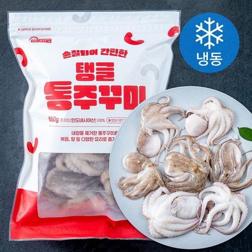 프리미어 손질되어 간편한 탱글 통주꾸미 (냉동), 650g, 2개