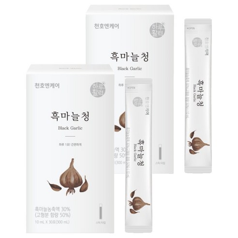 천호엔케어 흑마늘청, 300ml, 2개