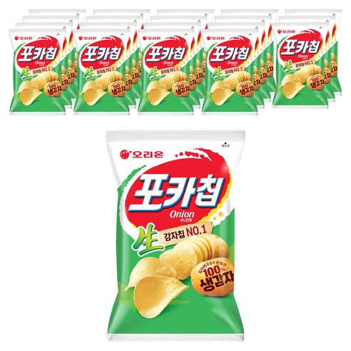 오리온 포카칩 어니언, 137g, 20개