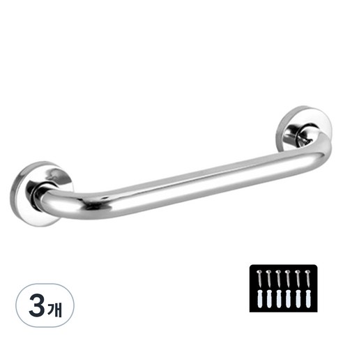 Daybyday 바른생활이야기 스탠안전손잡이 2.5cm, 3개