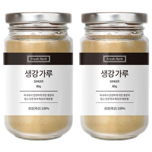 신선약초 생강가루, 80g, 2개