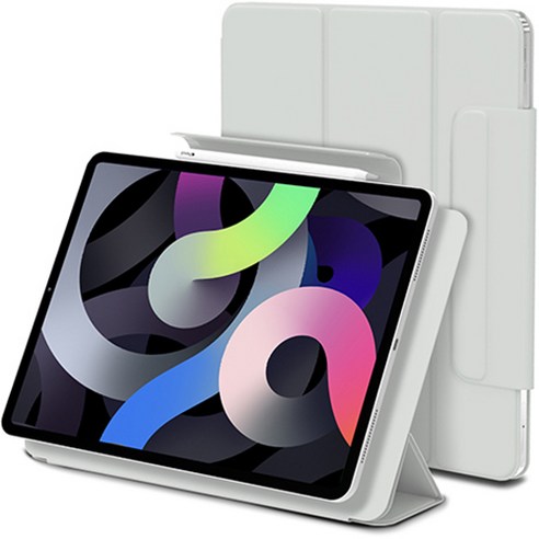 신지모루 마그네틱 폴리오 펜슬 커버 태블릿PC 케이스 – 웜 그레이 
태블릿PC