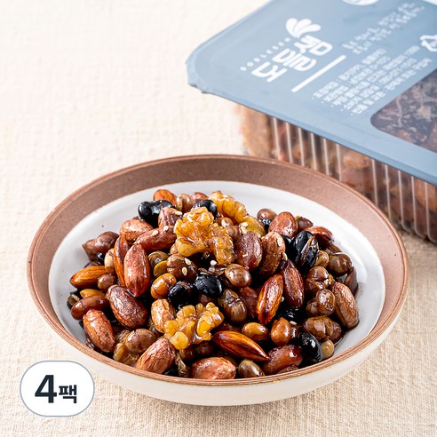 도들샘 모듬콩장, 500g, 4팩