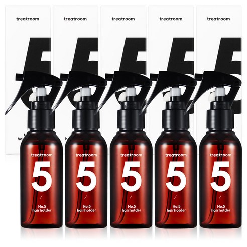 트리트룸 넘버파이브 헤어홀더 미스트, 100ml, 5개
