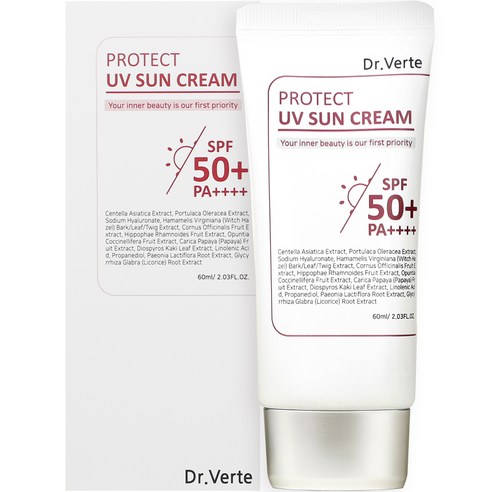 닥터벌트 프로텍트 유브이 선크림 SPF50+ PA++++, 60ml, 1개