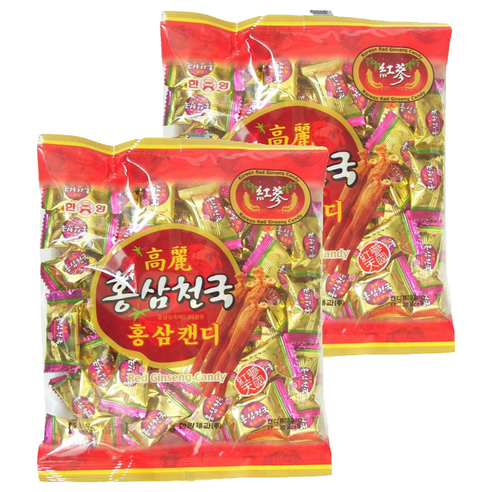한양제과 홍삼천국 홍삼캔디, 2개, 900g