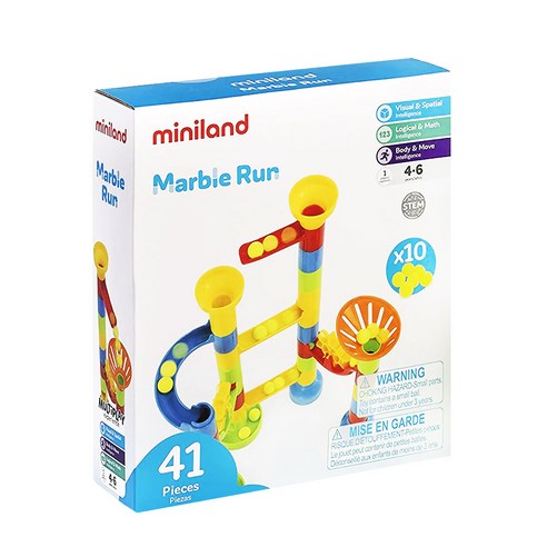 Miniland Marble Run - 41 pieces