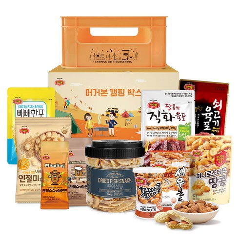 머거본 캠핑 박스, 477g, 1세트