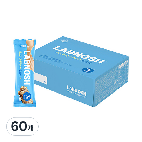 랩노쉬 단백쿠키바, 35g, 60개
