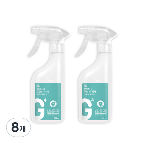 레인보우샵 구연산 워터 다목적세정제, 500ml, 8개