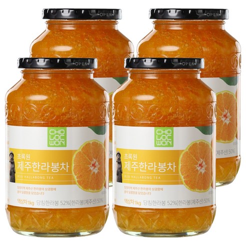 초록원 제주 한라봉차, 1kg, 1개입, 4개