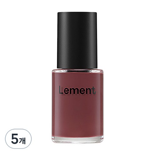 르멘트 컬러 네일, 14카인다 로지, 14ml, 5개