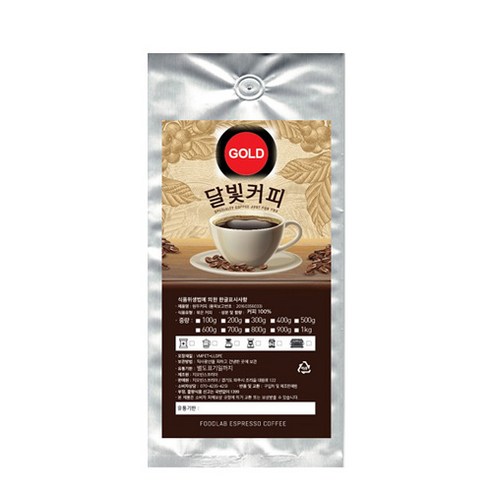 달빛커피 EXPRESS GOLD 원두, FRENCH PRESS, 500g