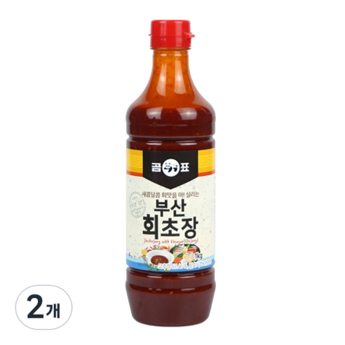 실장님회초장 곰표 부산회초장, 1kg, 2개 Best Top5