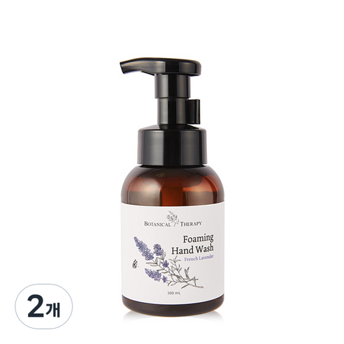 보타니컬테라피 포밍 핸드워시, 프렌치라벤더, 2개, 300ml
