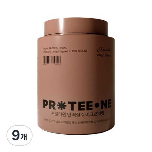프로티원 단백질 쉐이크 초코맛