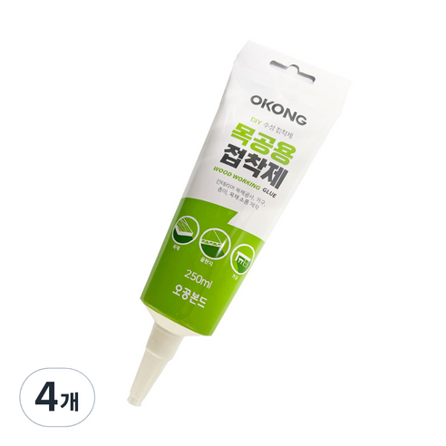 오공 목공용접착제, 4개