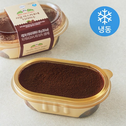 데르뜨 by 벨지오이오소 리얼 마스카포네 티라미수 (냉동), 85g, 1개입, 1개