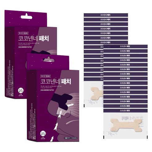 무로 코골이방지 코코넨네 패치 15p, 2세트