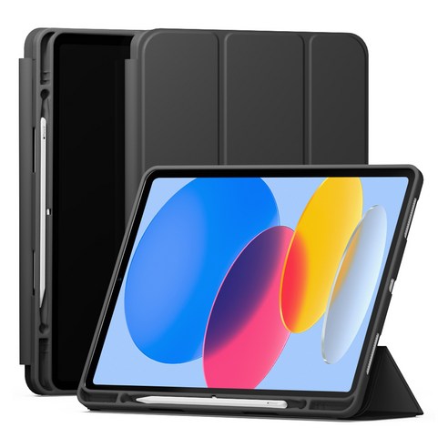 스마트 라이프를 완성하는 비장의 무기, 신지모루 스마트커버 펜슬 수납 태블릿 케이스 아이패드10.9덮개형케이스