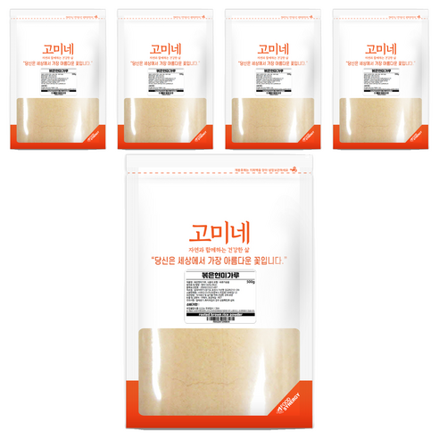 고미네 볶은현미가루, 500g, 5개