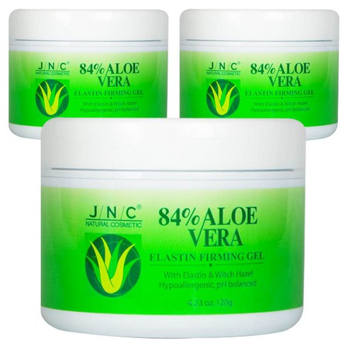 JNC 84% 알로에베라 엘라스틴 훠밍겔, 3개, 120g