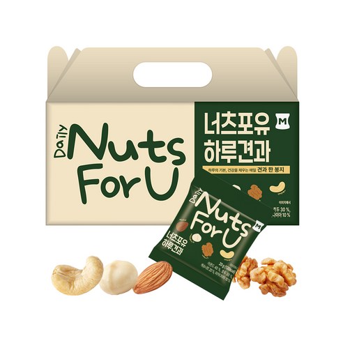 머거본 너츠포유 하루견과, 20g, 30개