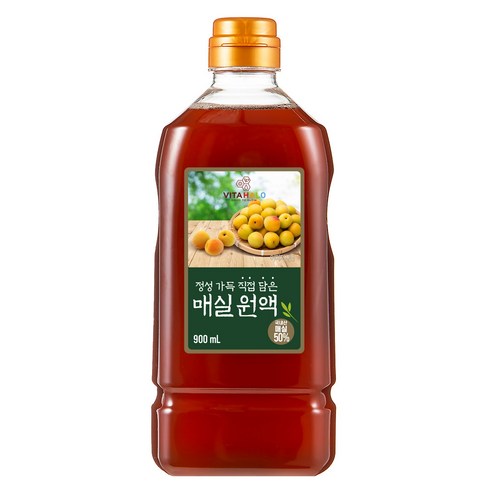 비타할로 매실원액, 900ml, 5개