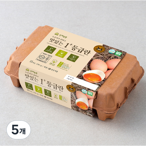 상하농원 무항생제 1+등급 대란, 15구, 5개