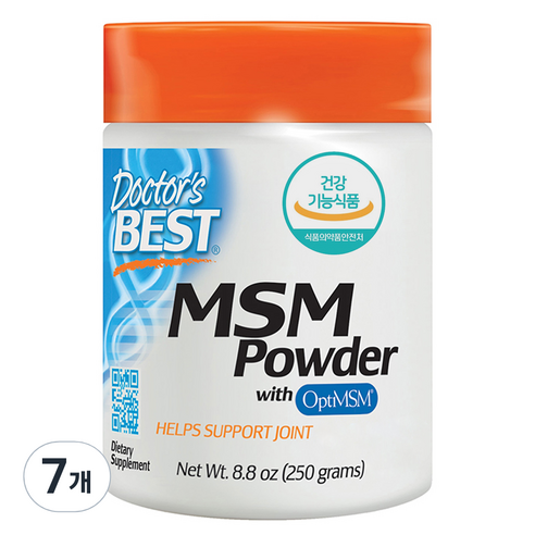 닥터스베스트 MSM 파우더, 250g, 7개