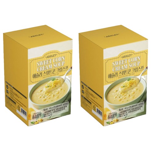 애슐리 스위트콘 크림스프, 2개, 900g