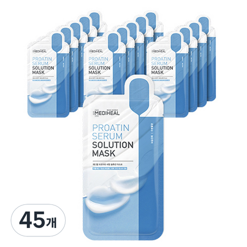 메디힐 프로아틴 세럼 솔루션 마스크팩 25ml, 1개입, 45개