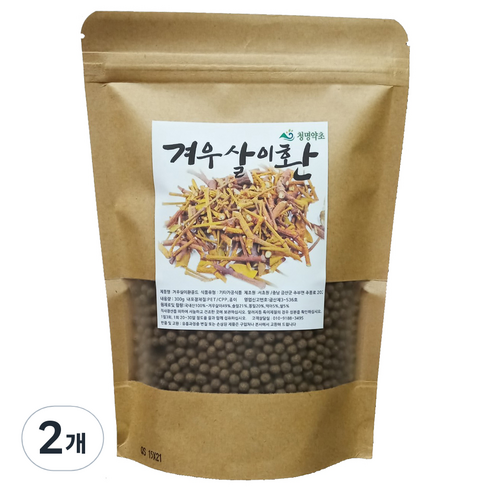 청명약초 겨우살이환 골드, 2개, 300g