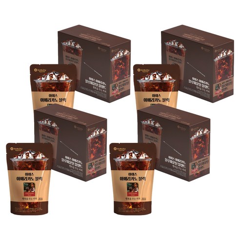 맥널티커피 아이스 아메리카노 블랙, 190ml, 40개