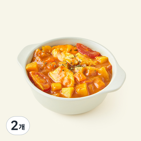 [로켓프레시] 킨더가든 우리아이 토마토 치킨커리