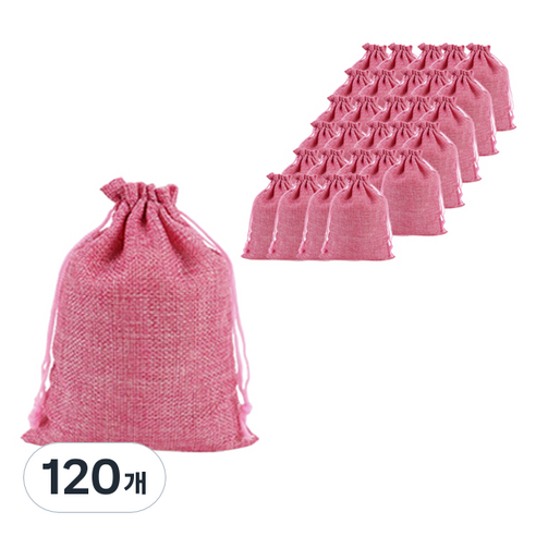 마켓피오 칼라 린넨 조래기 7 x 9 cm, 타입5, 120개