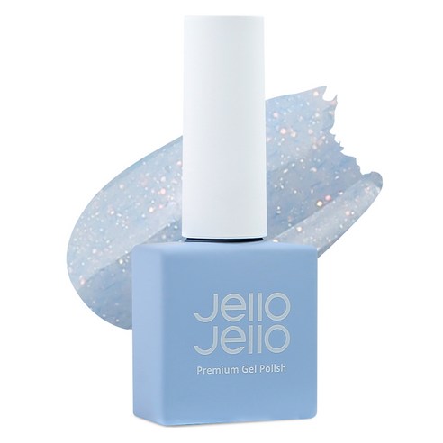젤로젤로 니트 글리터 젤네일, JS-07 스카이밍크, 10ml, 1개