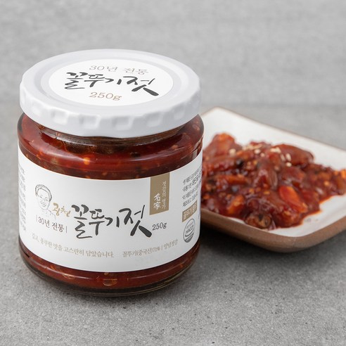 젓갈의명가 광천 꼴뚜기젓, 250g, 1개