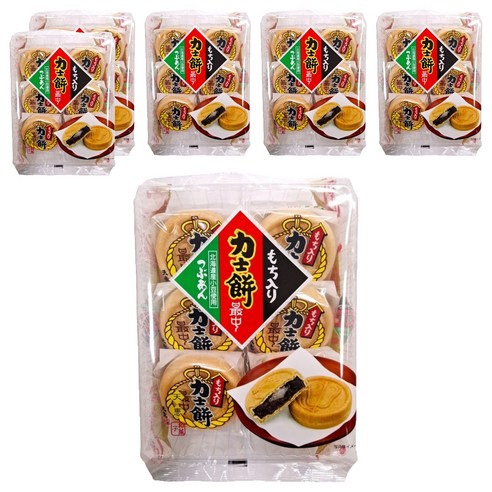 텐케 역사 모나카 과자, 180g, 6개