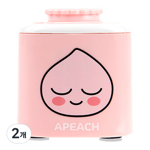 아이콘스 카카오프렌즈 자동 연필깎이, 어피치, 2개