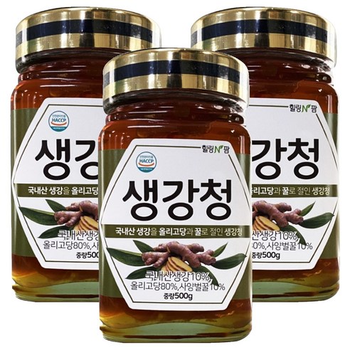 힐링앤팜 생강청, 500g, 1개입, 3개