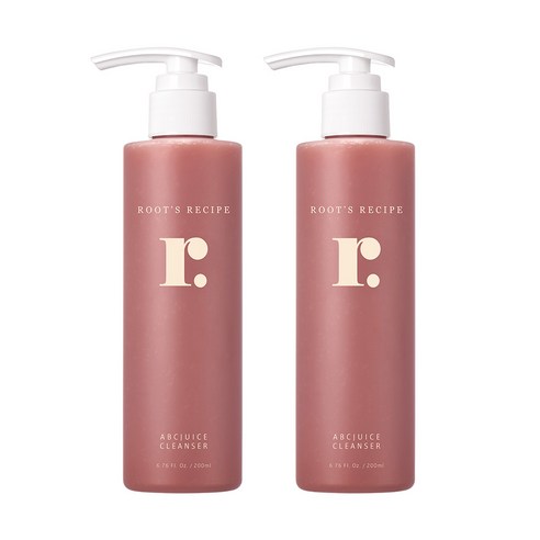 루츠레서피 조성아 비건 ABC주스 여드름 기능성 클렌저, 200ml, 2개