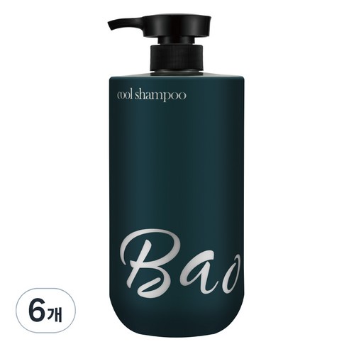 라온 바오밥 프리미엄 단백질 쿨샴푸 그린허브, 930ml, 6개